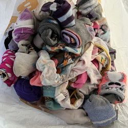 Big bag of baby girl12M-5T socks,training pants, underwear