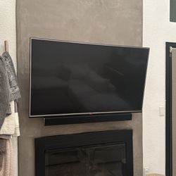 LG smart TV 55” with Vizio Soundbar & Sub