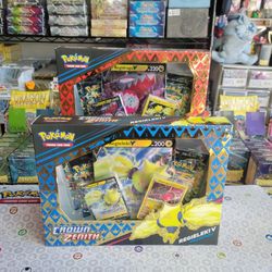 Pokemon Crown Zenith Regieleki & Regidrago V Boxes