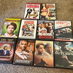 Assorted Titles DVDs