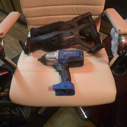 Cobalt 24 Volt Brushless Impact &2 Sawzalls