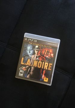 PS3: L.A. Noire