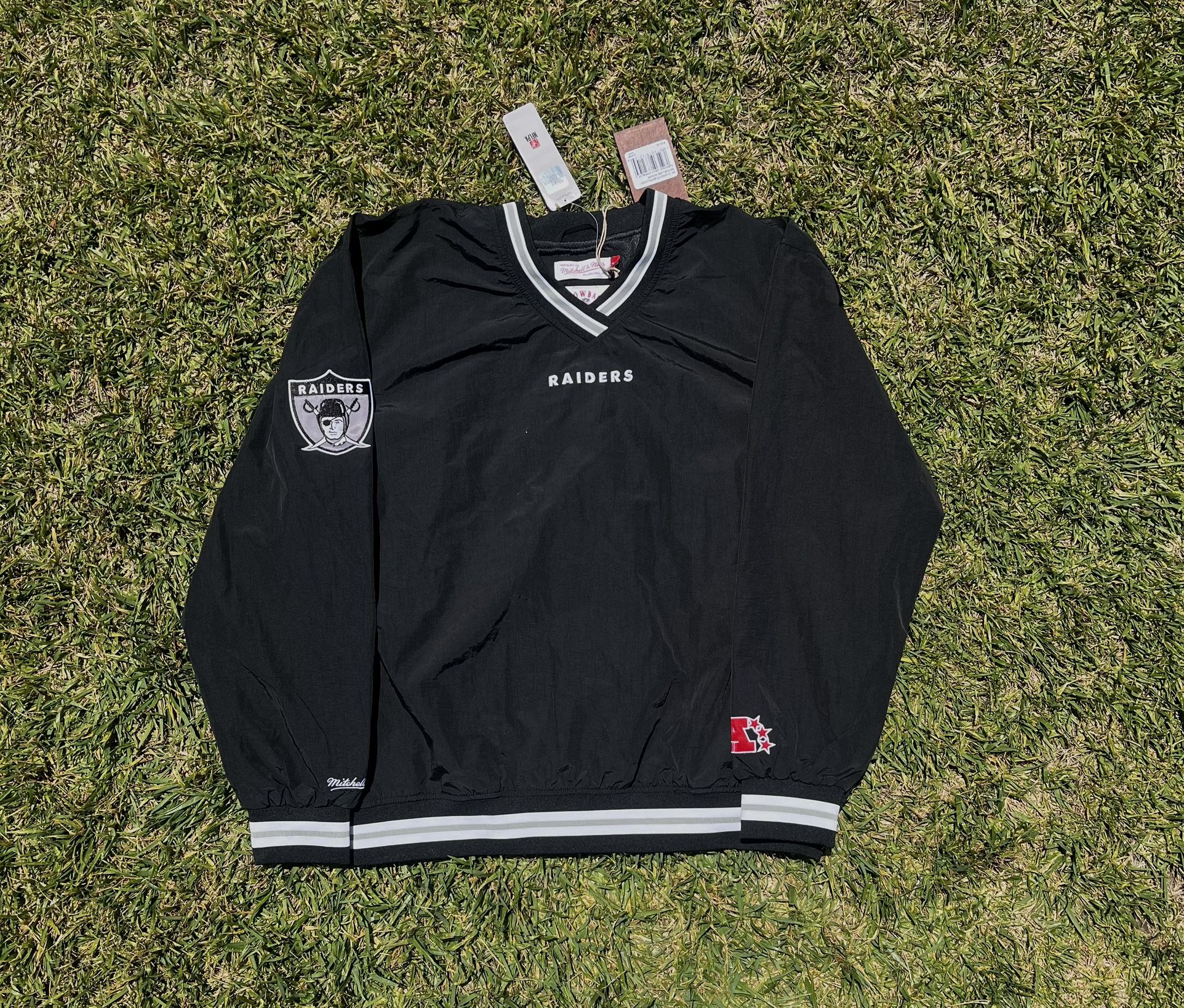 Raiders Throwback Fleece Crewneck