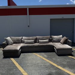 Velvet Sectional Couch !! Modular Sofa 