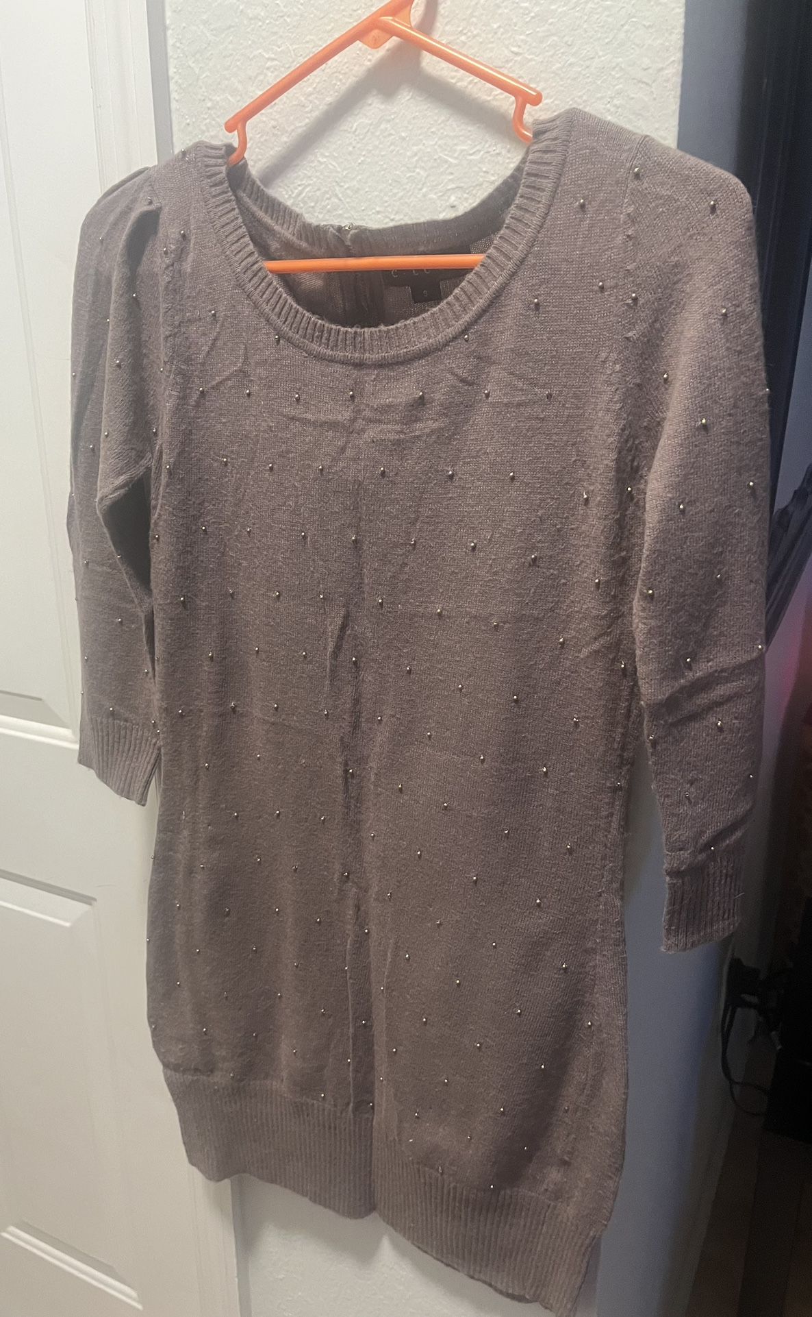 C. Luxe Sweater Dress