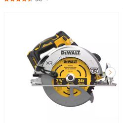 DEWALT 20-Volt MAX 7-1/4 in. Cordless Circular Saw (Tool Only)
