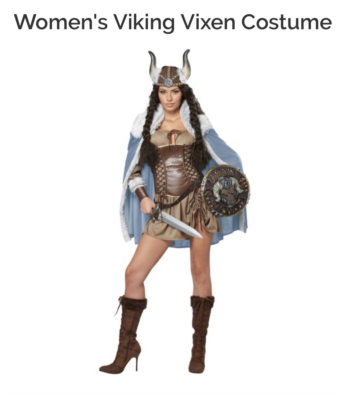 Women’s Halloween costume - Viking