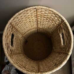 Wicker Laundry Basket