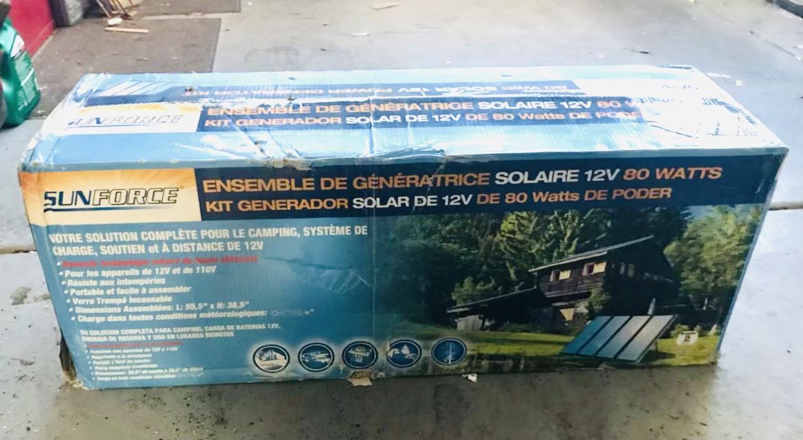 Sunforce Solar Power Generator Kit