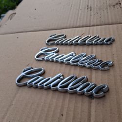 1982 Cadillac trunk trim. Parts 15 Each
