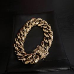 Cuban link bracelet (18mm)