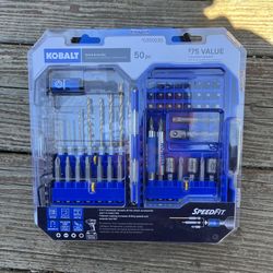 Brand New Kobalt 50pc Drill & Drive Set