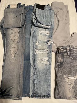 Boys Ripped jeans Size 8 