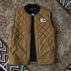 The North Face Vest Brown Size Med