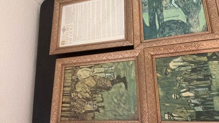 🏌️️ Complete Bill Brauer “History of Golf” Collection – 9 Matching Framed Prints – $200 🏌️  Golf enthusiasts, this is a fantastic opportunity!  For 