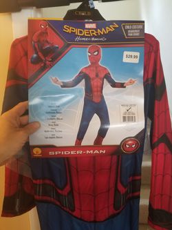 Brand new boy's Halloween costume "spiderman"