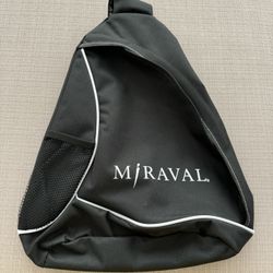 New Miraval Black Backpack