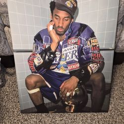 KOBE Championship Trophy Wall Art