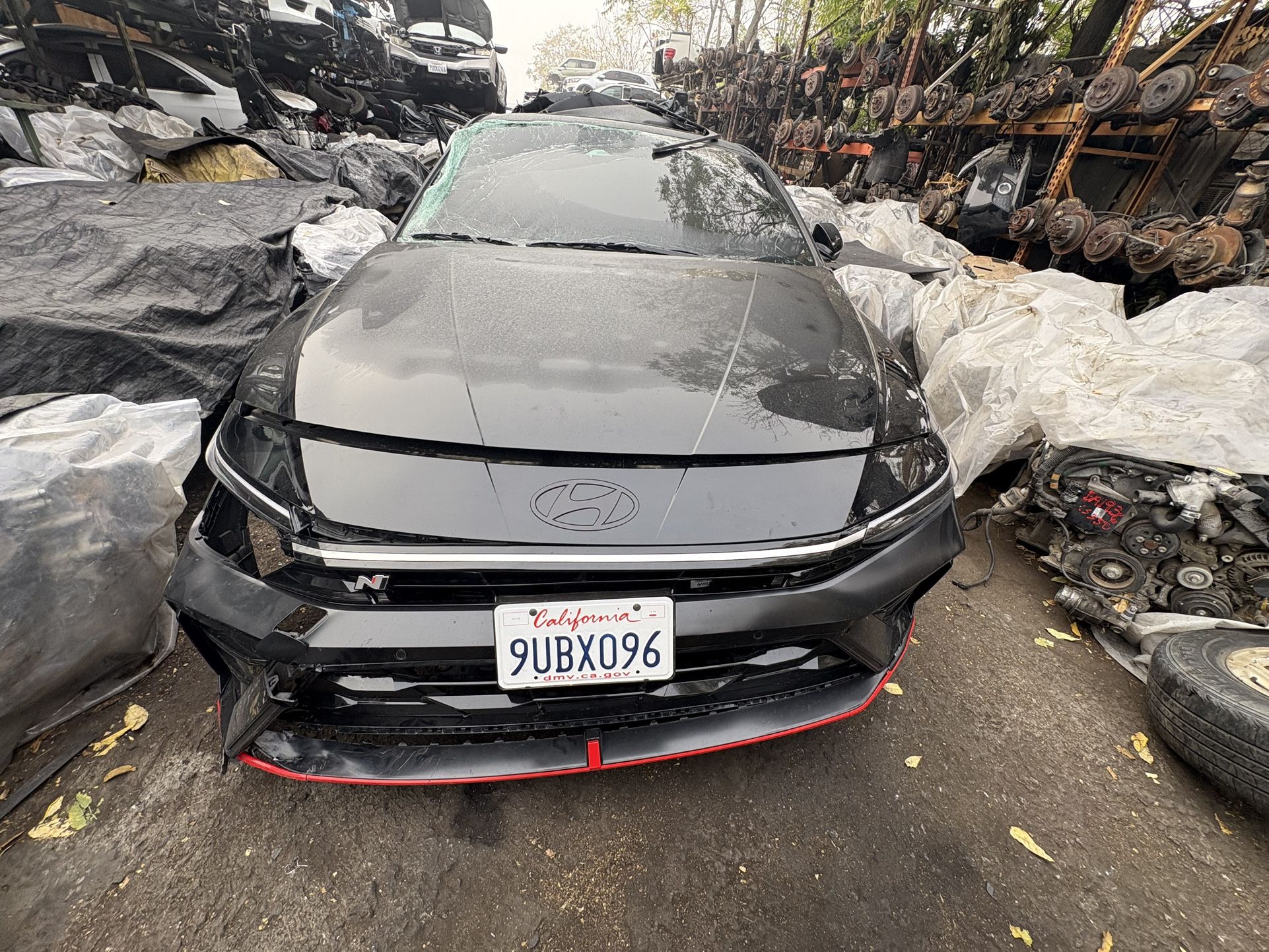 Parting Out 2025 Hyundai Elantra N Racing Parts Only