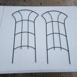 Set Of Iron Plant Trellises 