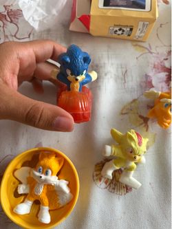 Sonic the Hedgehog Mini Figures & Toys Bundle – Tails, Super Sonic & More