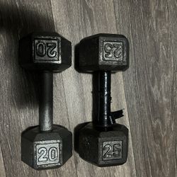 Set Of Dumbbells 