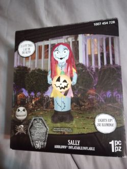 The Nightmare Before Christmas Inflatable Sally