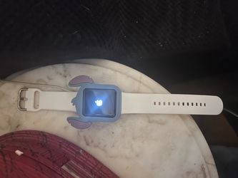 Apple Watch with White Sport Band
