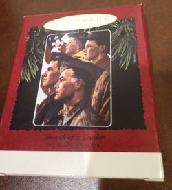 Growth of a Leader/vintage ornament