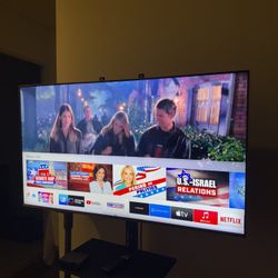 Samsung TV with Stand