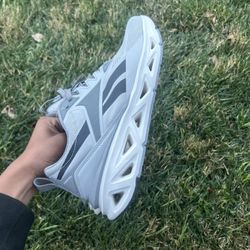 Grey reebok reebok running shoes