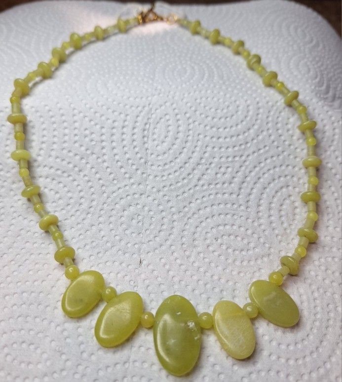 Green Serpentine Necklace