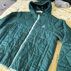 HUF Polygon Quilted Jacket - Sycamore / Small