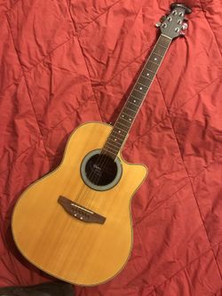 Guitar acoustic electric applause by ovation