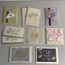 Papyrus brand wedding/25th Anniversary cards
