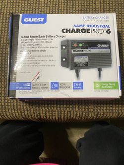 Guest Charge Pro 6 Amp Single Bank Battery Charger