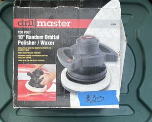 Drill Master 10” Random Orbital Polisher & Waxer