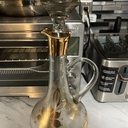 Antique  Glassware Wine Set