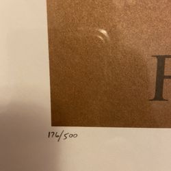 Autographed AC/DC Signed Lithograph