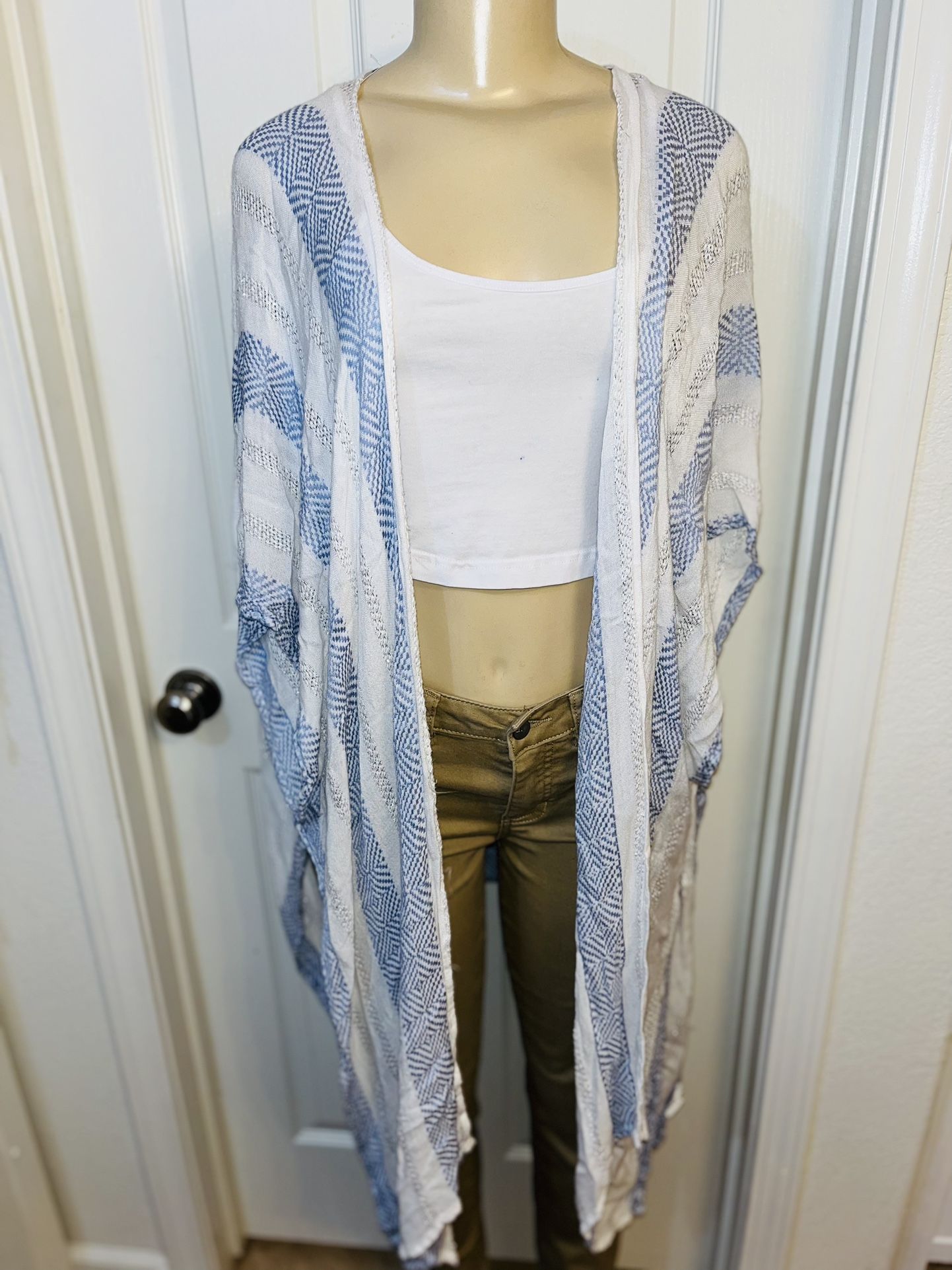 Brand New Women’s One Size Kimono/cover Up/shawl