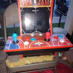 NBA Jam Arcade 1up Two Player Arcade