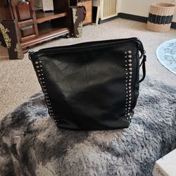 Black Medium Size Leather 