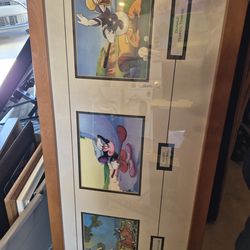 Disney framed lithograph