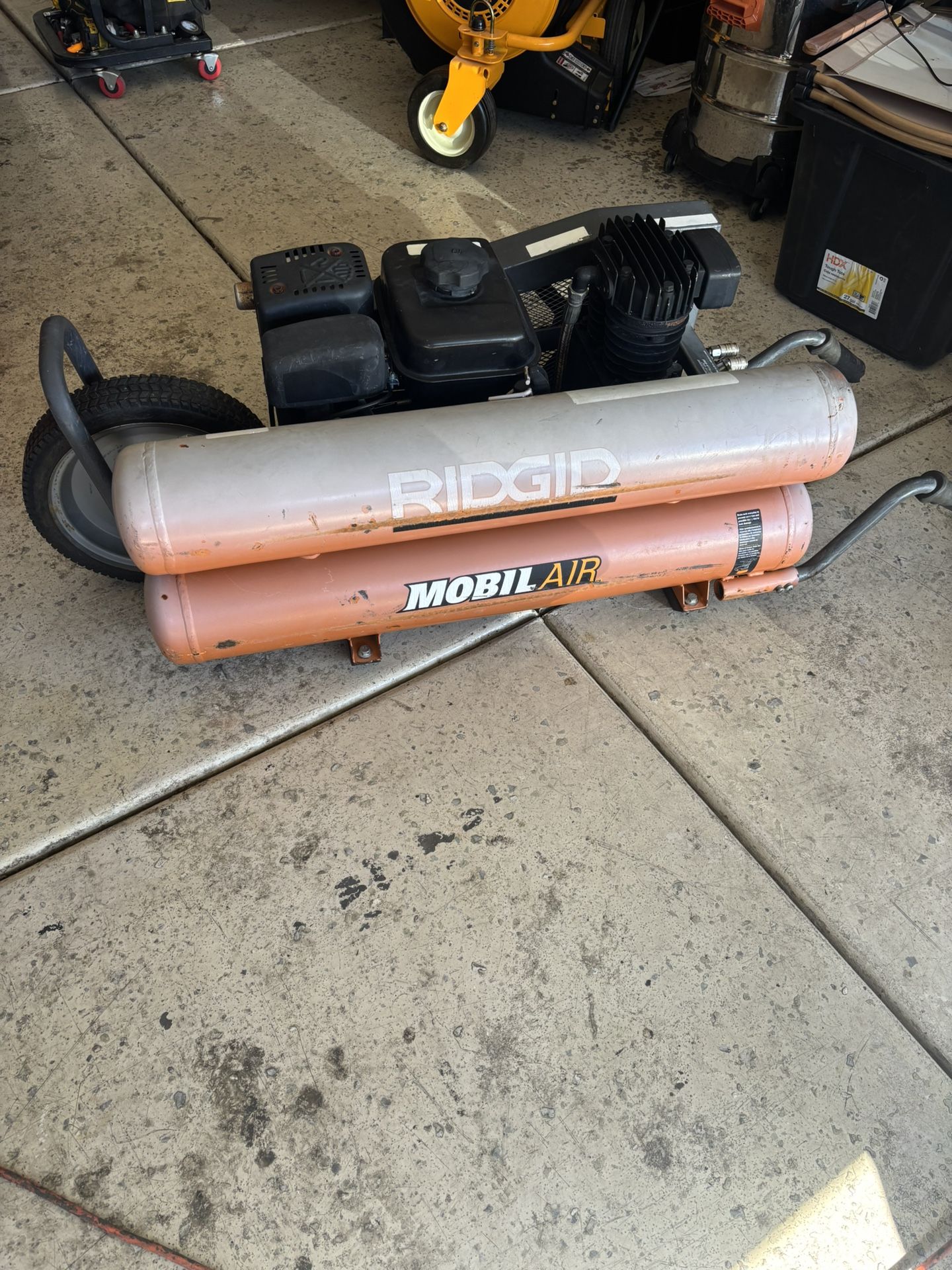 Ridgid Mobil Air Compressor