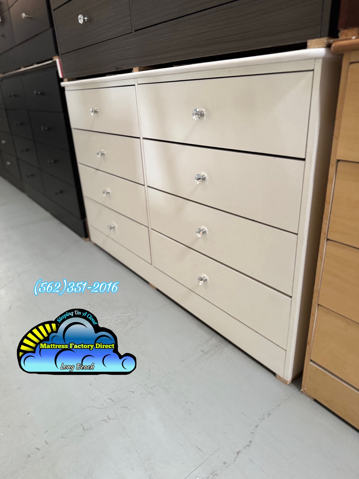 White Chest Cajonera Se Diamantés Nuevo Bonito