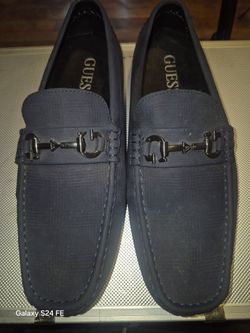 Royal blue loafers