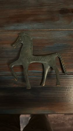 Metal Greek Horse 