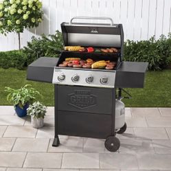4-burner gas grill