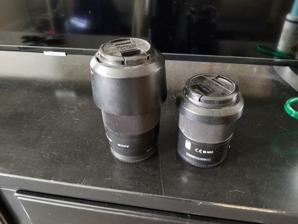 Sony A Mount kit lenses