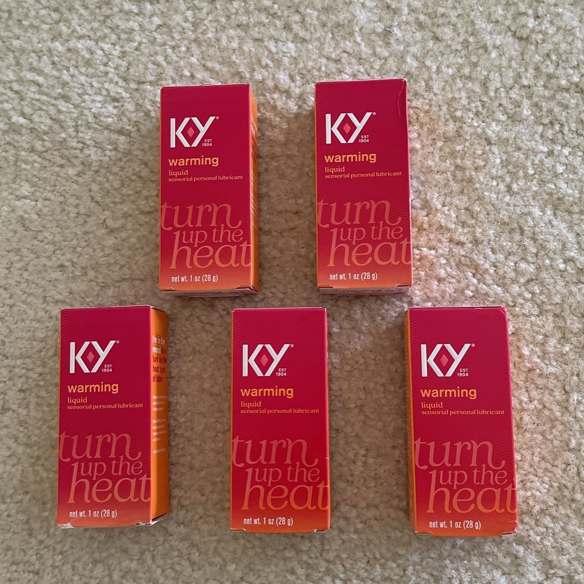 K-Y Warming Lube, Glycerin Based Sensorial Personal Lubricant For Couples  and Sexual Wellness,1 fl oz(5) For $5 for Sale in Missouri City, TX -  OfferUp